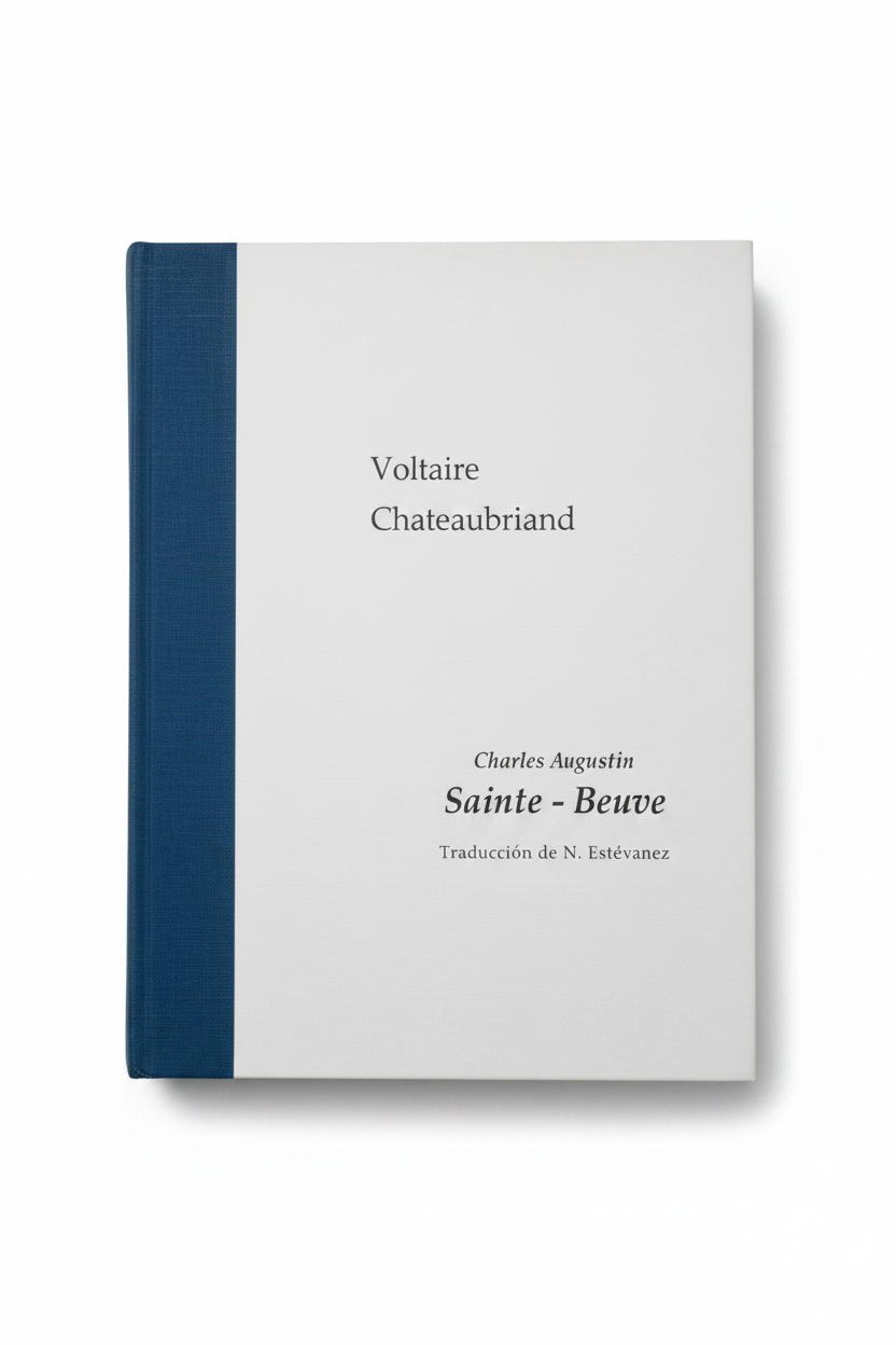 Voltaire y Chateaubriand - Ch. A. Sainte Beuve