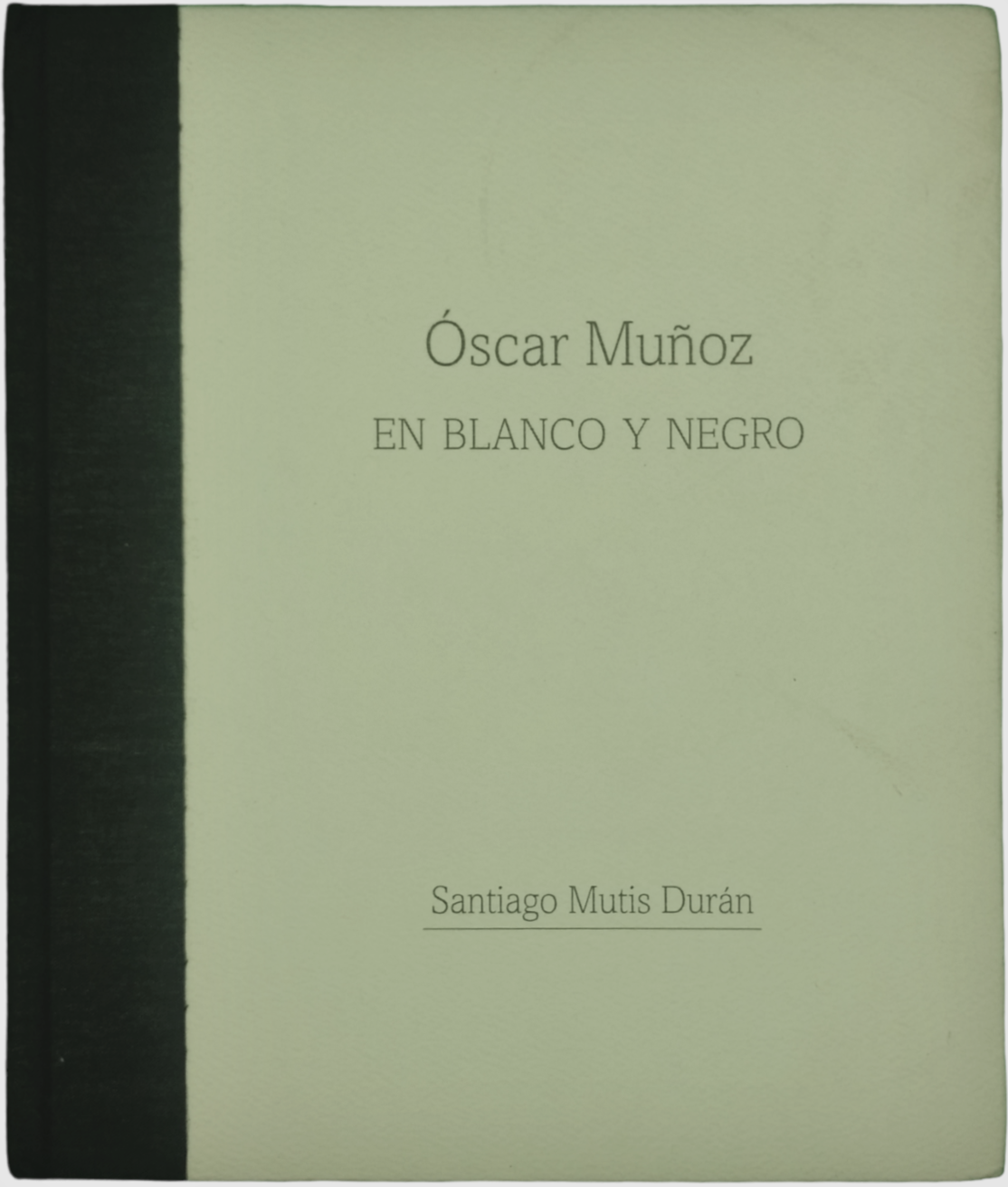 Oscar Muñoz En Blanco y Negro - Santiago Mutis - Imagen 2